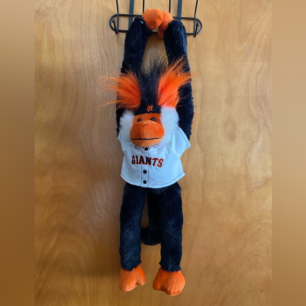 SF Giants Fuzzhead Wig Monkey 🐒